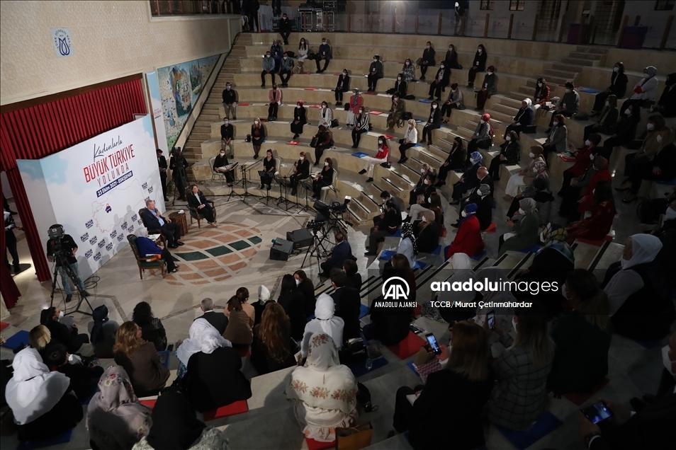 Cumhurbaşkanı Erdoğan, "Kadınlarla Büyük Türkiye Yolunda" programında konuştu
