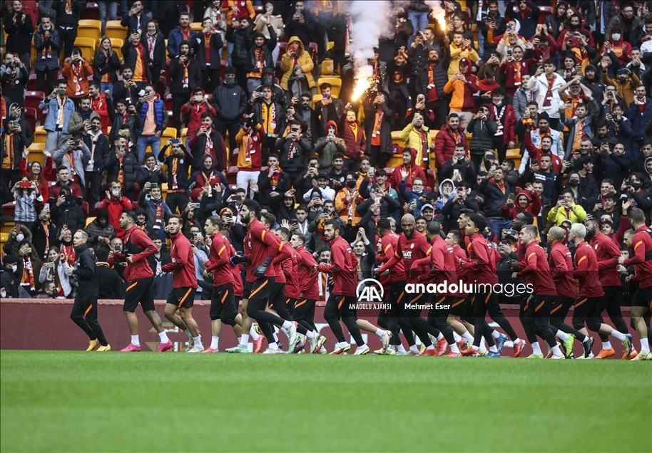 Galatasaray, derbi hazırlıklarını tamamladı