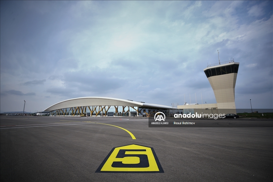  Erdoğan ve Aliyev'in açılışını yapacağı Fuzuli Havalimanı 8 ayda inşa edildi 
