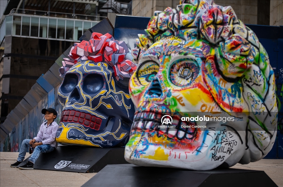 Meksika'da 'Ölüler Günü' hazırlıkları