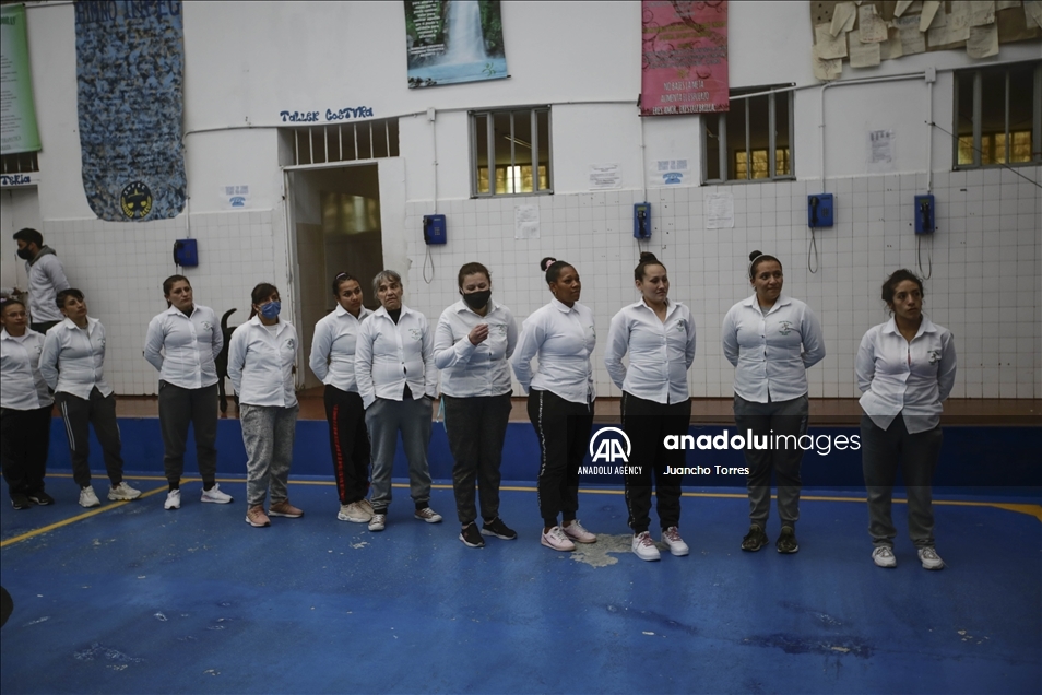 Al interior de la cárcel de mujeres El Buen Pastor en Colombia