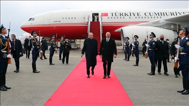 Cumhurbaşkanı Erdoğan Azerbaycan'da