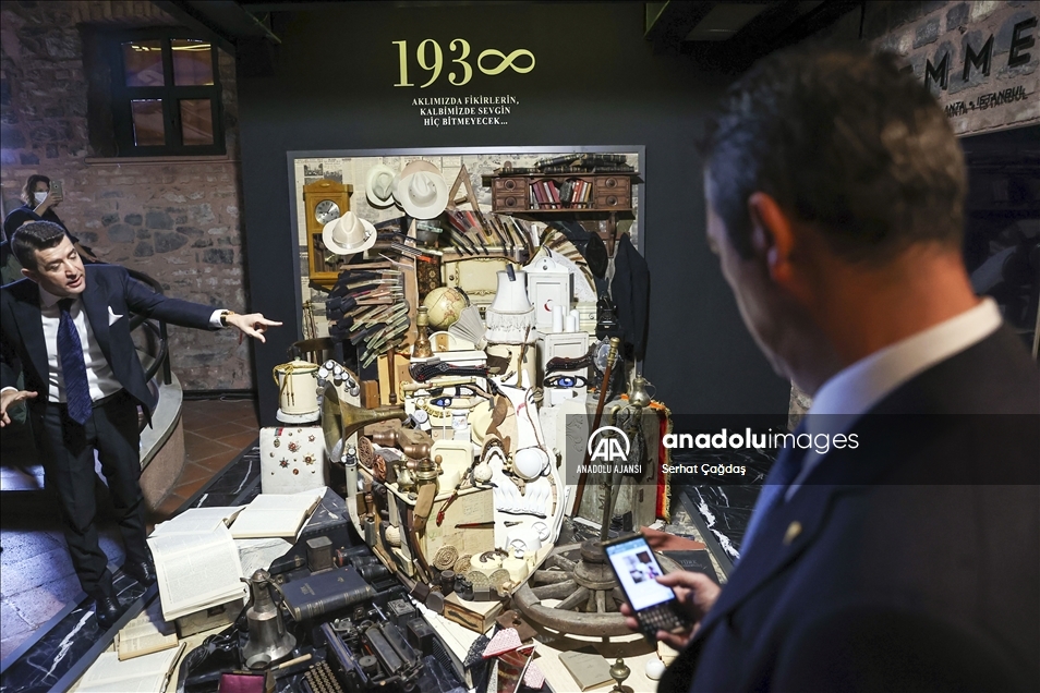 "Anamorfoz Atatürk" eseri, 29 Ekim'den itibaren Rahmi M. Koç Müzesi'nde sergilenecek
