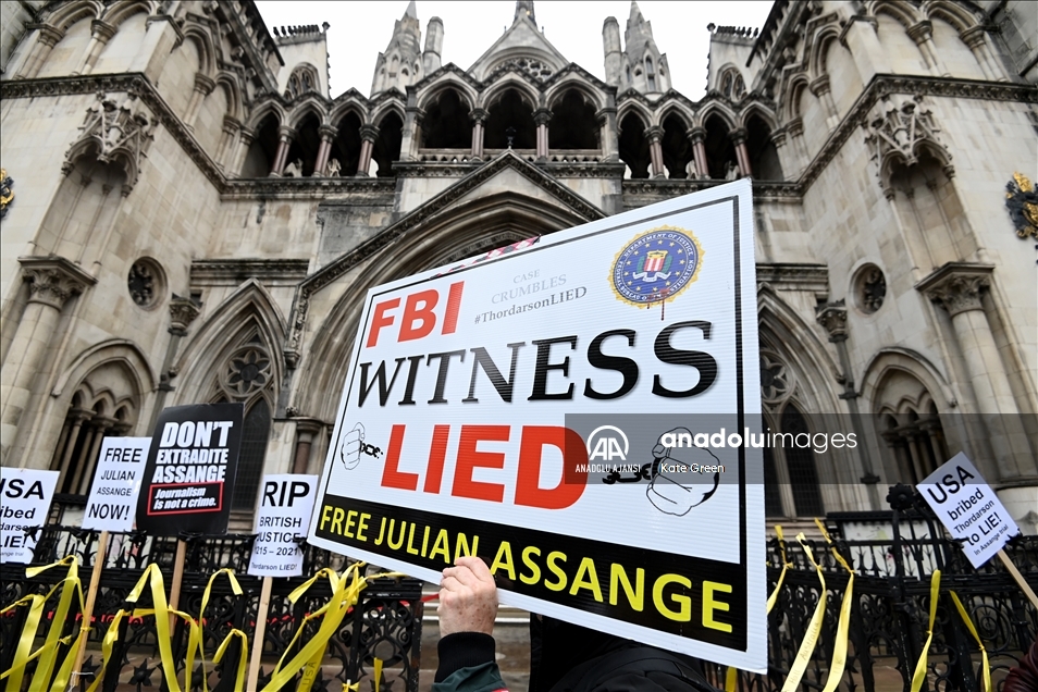 Assange'ın ABD'ye iadesi davasında temyiz duruşması başladı