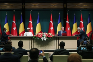 أردوغان: مستعدون للتعاون العسكري والدفاعي والأمني مع تشاد