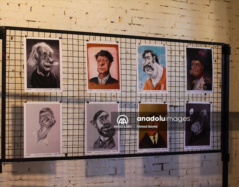 Mısır’daki "Karikatür Müzesi" yerli ve yabancı turistin ilgi odağı olmaya devam ediyor