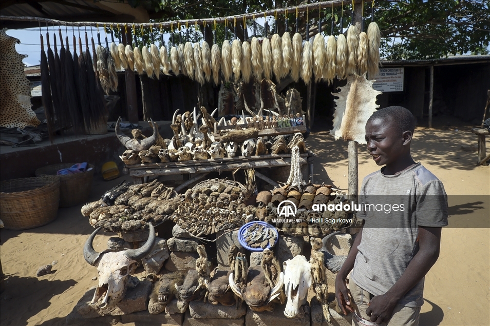 Akodessawa Market in Lome