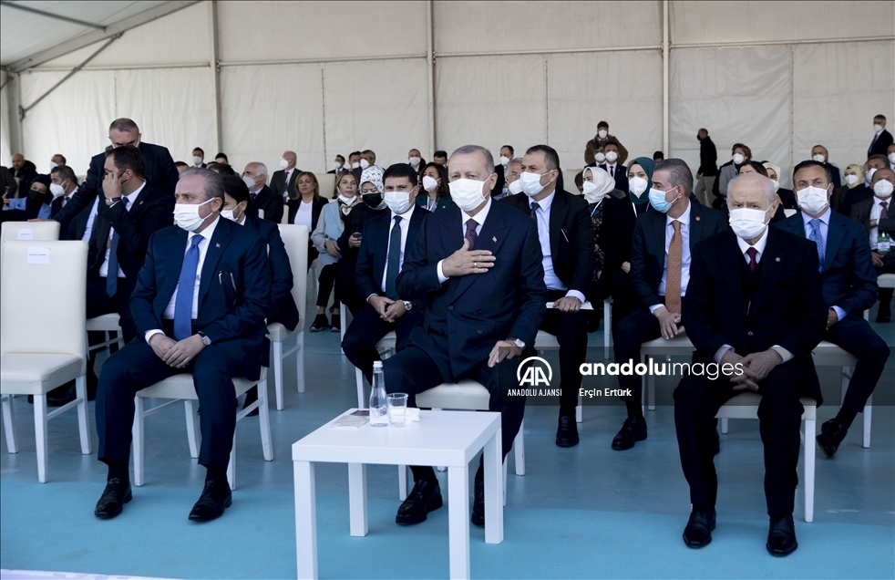 Ankara AKM Millet Bahçesi Açılış Töreni