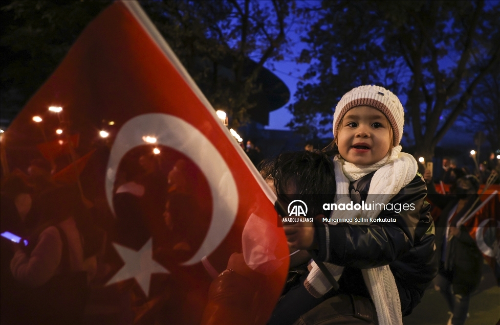Başkentte Cumhuriyet'in 98. yılı kutlanıyor