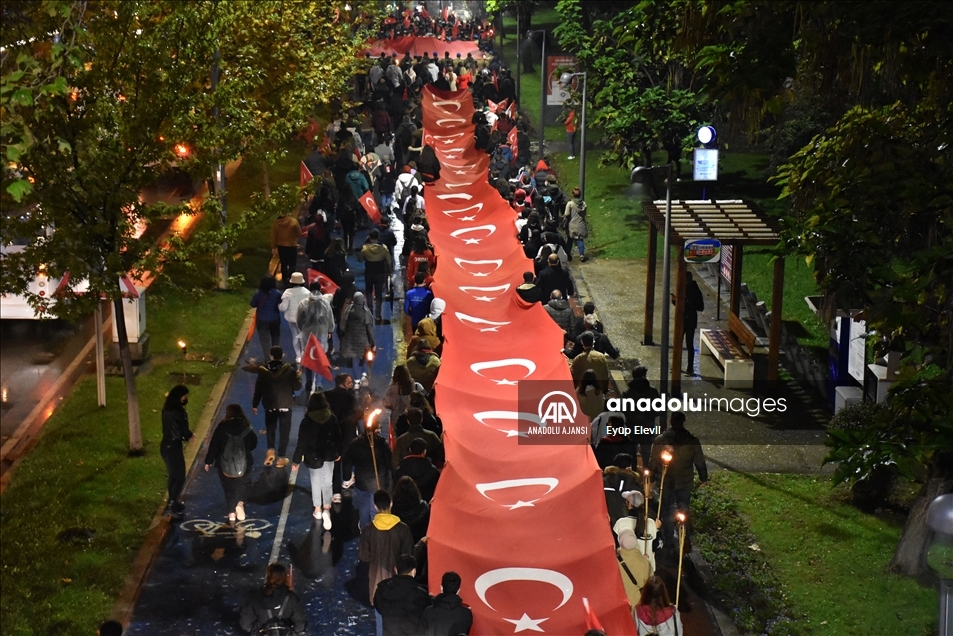 29 Ekim Cumhuriyet Bayramı kutlanıyor