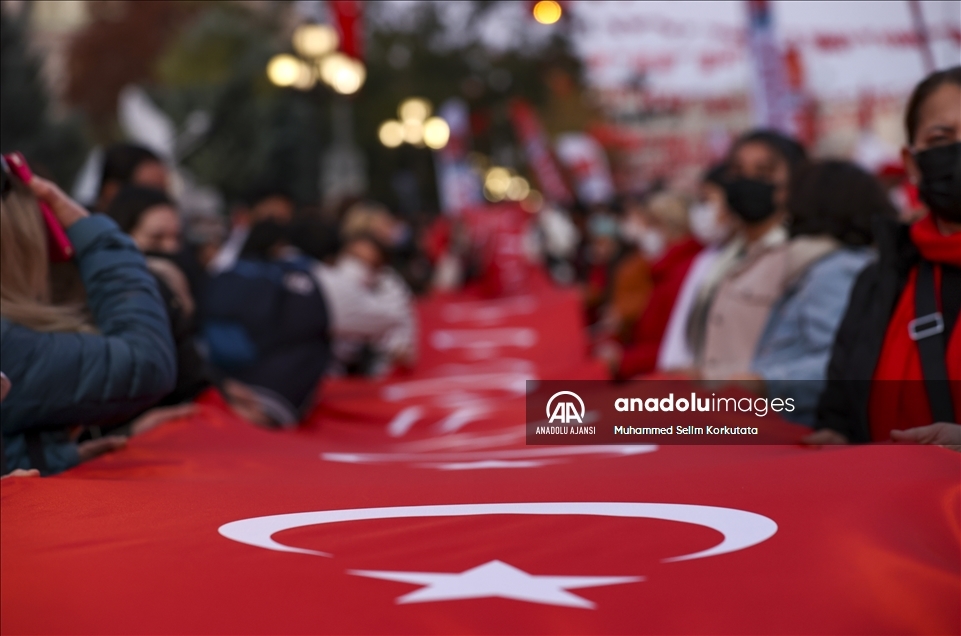 Başkentte Cumhuriyet'in 98. yılı kutlanıyor
