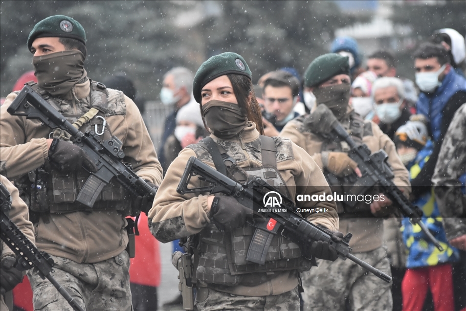 29 Ekim Cumhuriyet Bayramı kutlanıyor