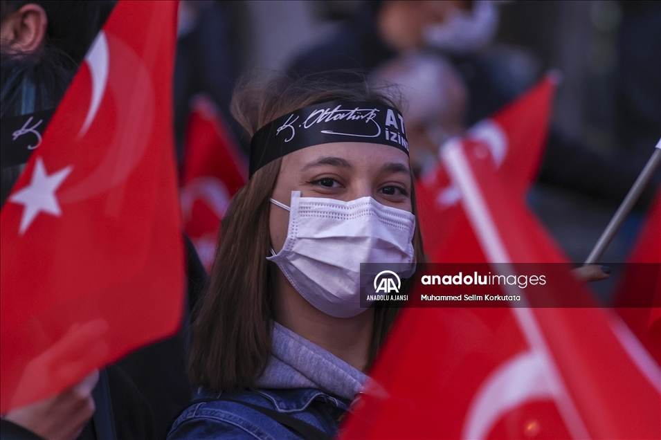 Başkentte Cumhuriyet'in 98. yılı kutlanıyor