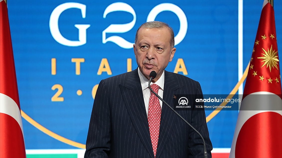 Cumhurbaşkanı Recep Tayyip Erdoğan, İtalya’nın başkenti 