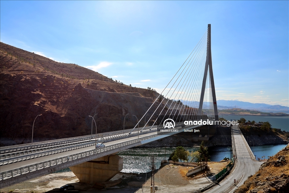 Kömürhan Köprüsü Elazığ ile Malatya arasındaki ulaşımda konforu artırdı