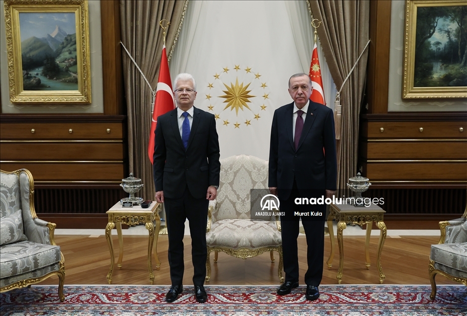 Litvanya Büyükelçisi Degutis, Cumhurbaşkanı Erdoğan'a güven mektubu sundu