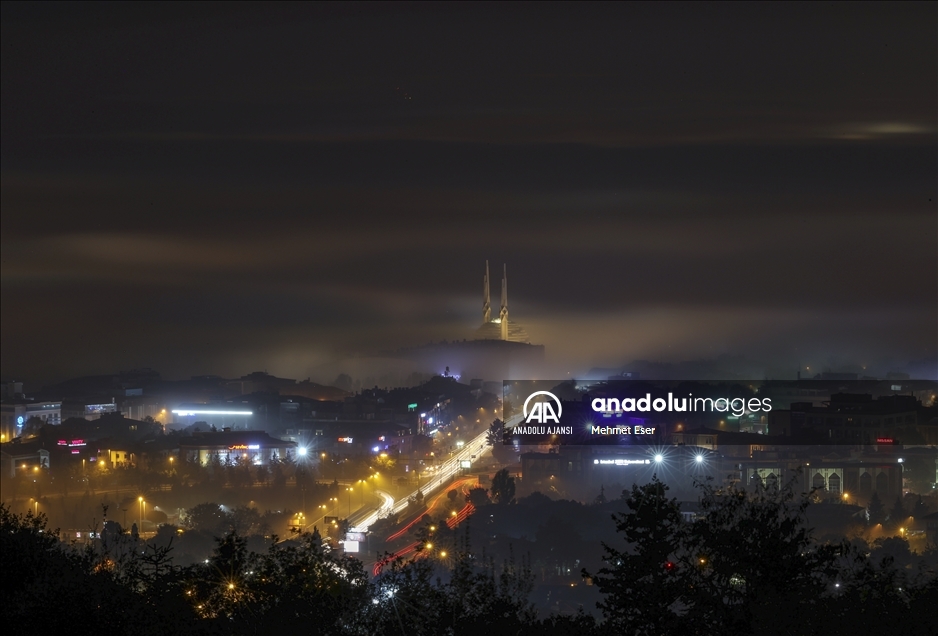 İstanbul'da sisli hava