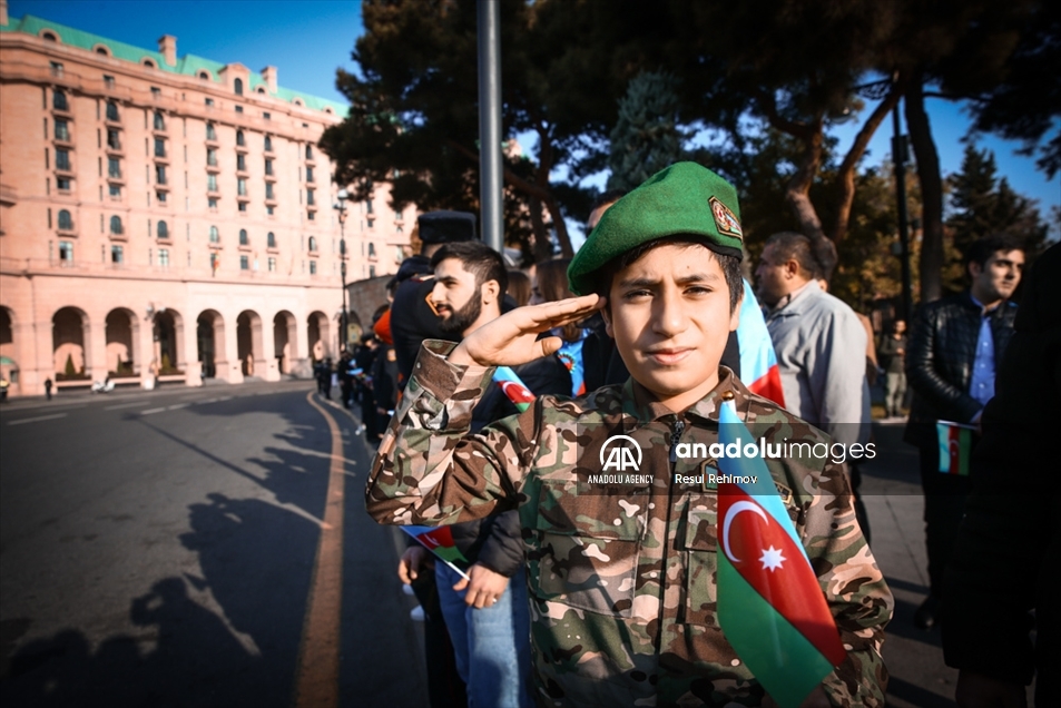 Azerbaiyán conmemora el primer aniversario de la victoria del país en el Alto Karabaj