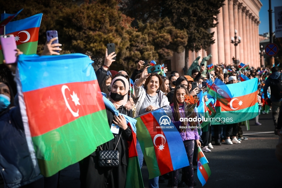 Azerbaiyán conmemora el primer aniversario de la victoria del país en el Alto Karabaj