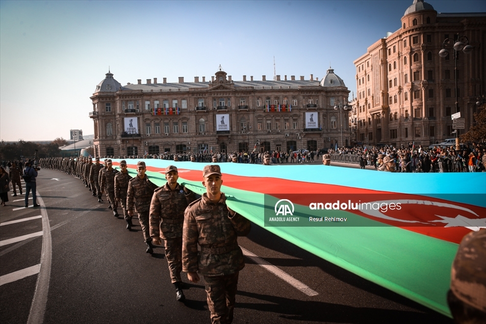 Azerbaiyán conmemora el primer aniversario de la victoria del país en el Alto Karabaj