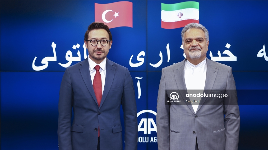 سفیر ایران در آنکارا از خبرگزاری آناتولی بازدید کرد 