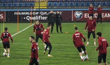 Podgorica: Fudbalska reprezentacija Turske održala trening u susret meču protiv Crne Gore 