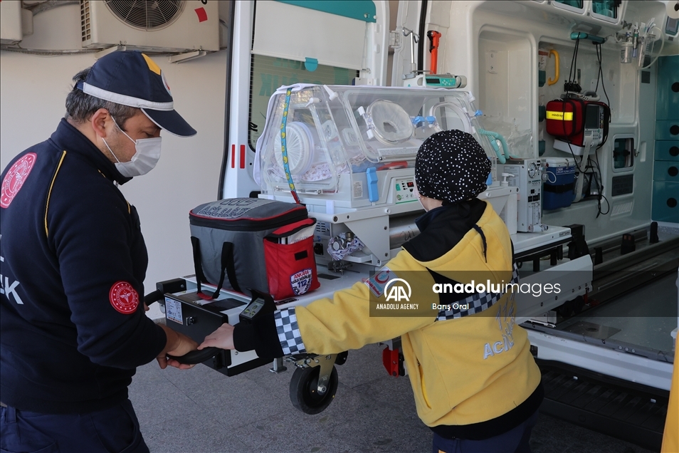 تركيا.. سيارات إسعاف لحديثي الولادة تساهم بتقليل معدل الوفيات