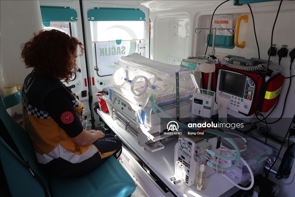 تركيا.. سيارات إسعاف لحديثي الولادة تساهم بتقليل معدل الوفيات
