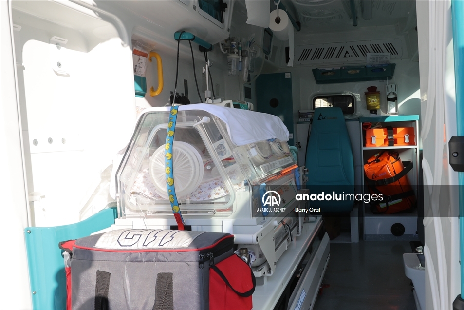 تركيا.. سيارات إسعاف لحديثي الولادة تساهم بتقليل معدل الوفيات
