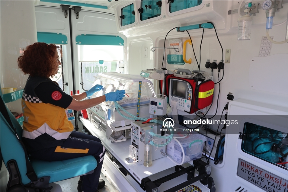 تركيا.. سيارات إسعاف لحديثي الولادة تساهم بتقليل معدل الوفيات