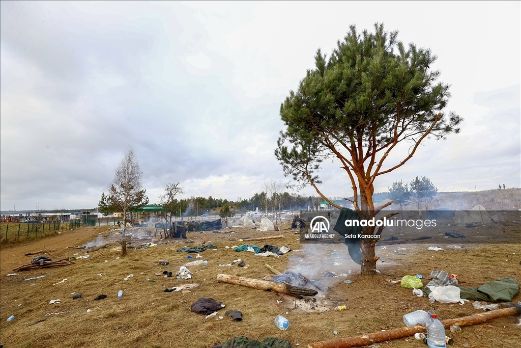 Penaberan kampa li ser sînorê Belarûs-Polonyayê vala kir