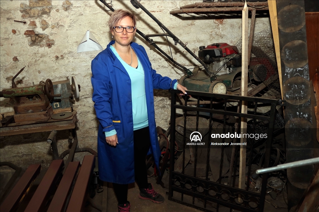Andrea Pap Lukači, jedina žena kovač u Srbiji: Može se biti i dama i kovač