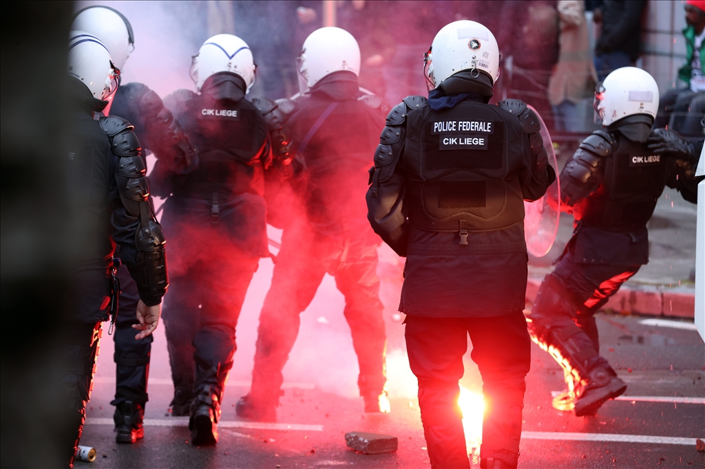 Bruksel, mijëra persona protestuan kundër shtrëngimit të masave ndaj COVID-19
