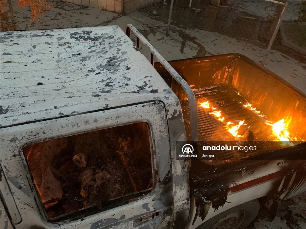 Irak'ın Süleymaniye kentinde üniversite öğrencilerinin gösterileri dördüncü gününde devam ediyor