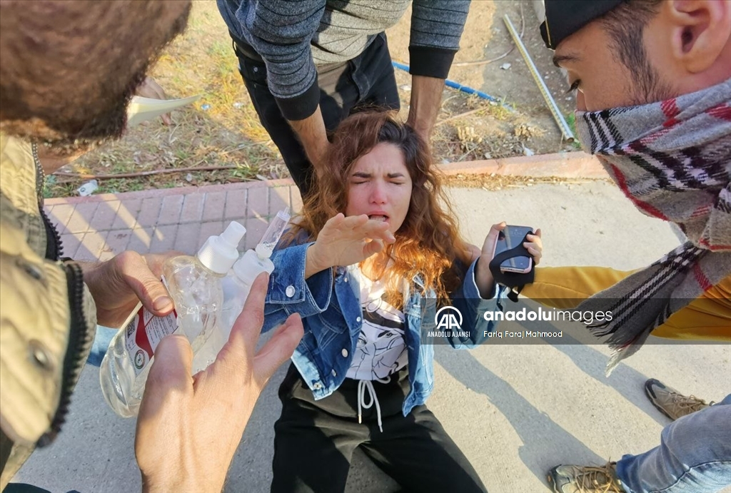 Irak'ın Süleymaniye kentinde üniversite öğrencilerinin gösterileri dördüncü gününde devam ediyor