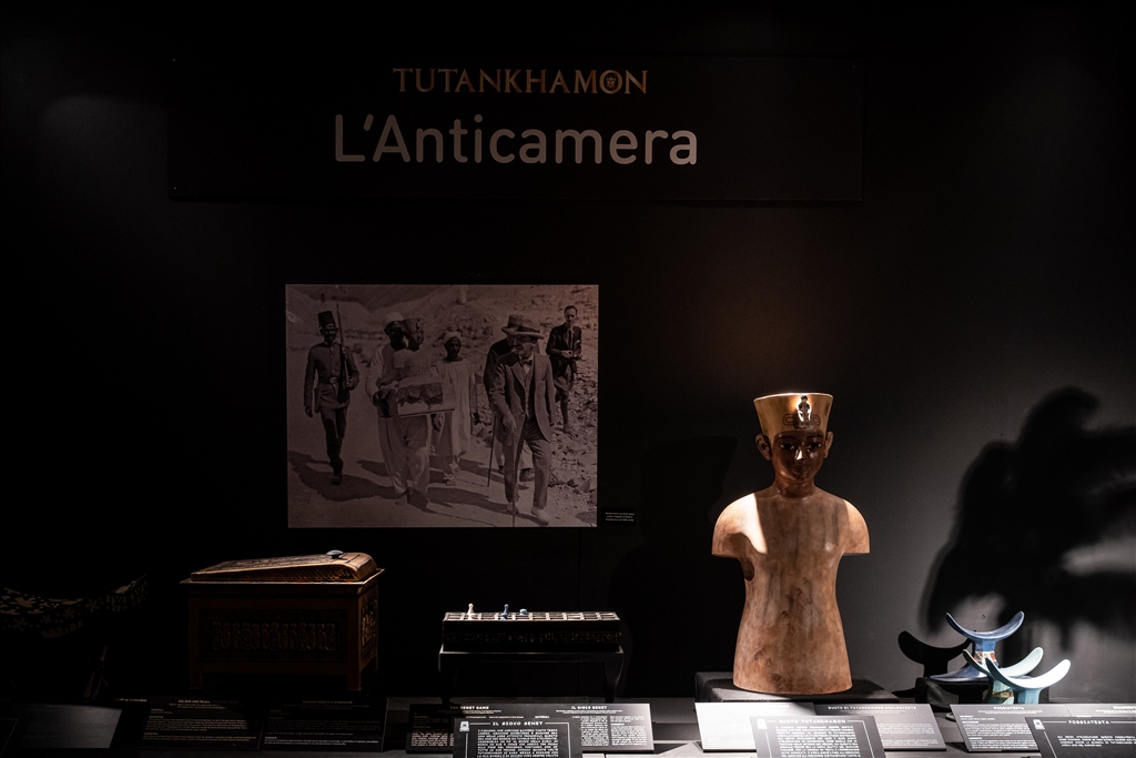 Italy: Tutankhamun, Journey Towards Eternity on show in Naples.