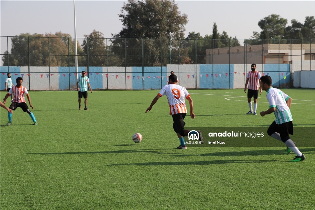 بدعم تركي.. تل أبيض السورية تحتضن أولى مباريات كرة القدم