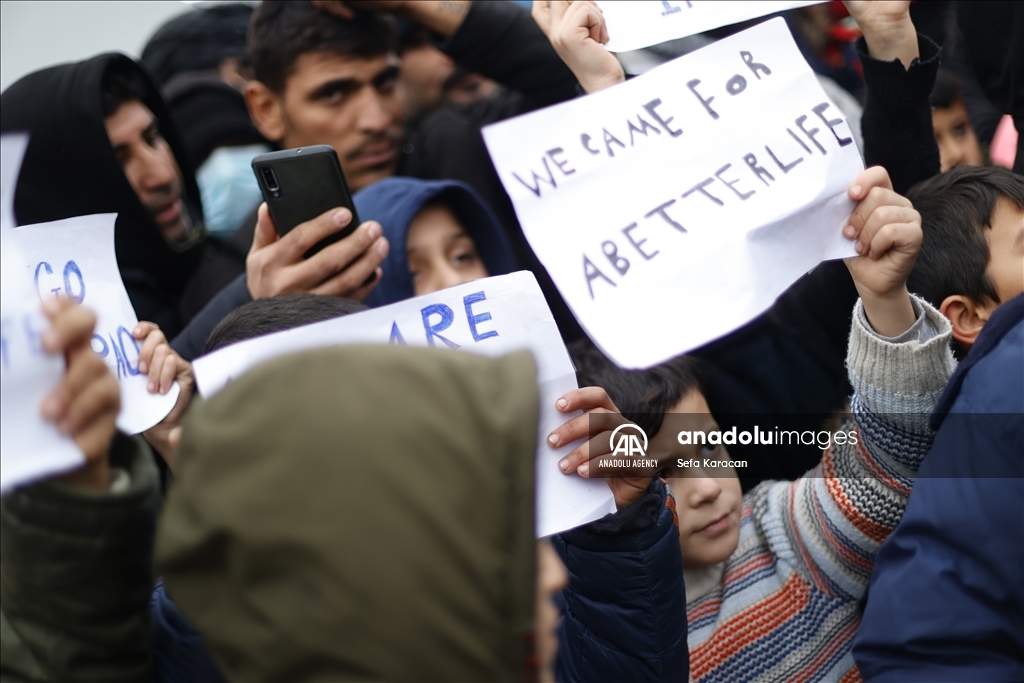 العالقون بين بيلاروسيا وبولندا يطالبون بتحديد مصيرهم