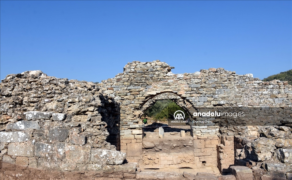 Euromos Antik Kenti'ndeki Geç Roma Hamamı turizme kazandırılacak