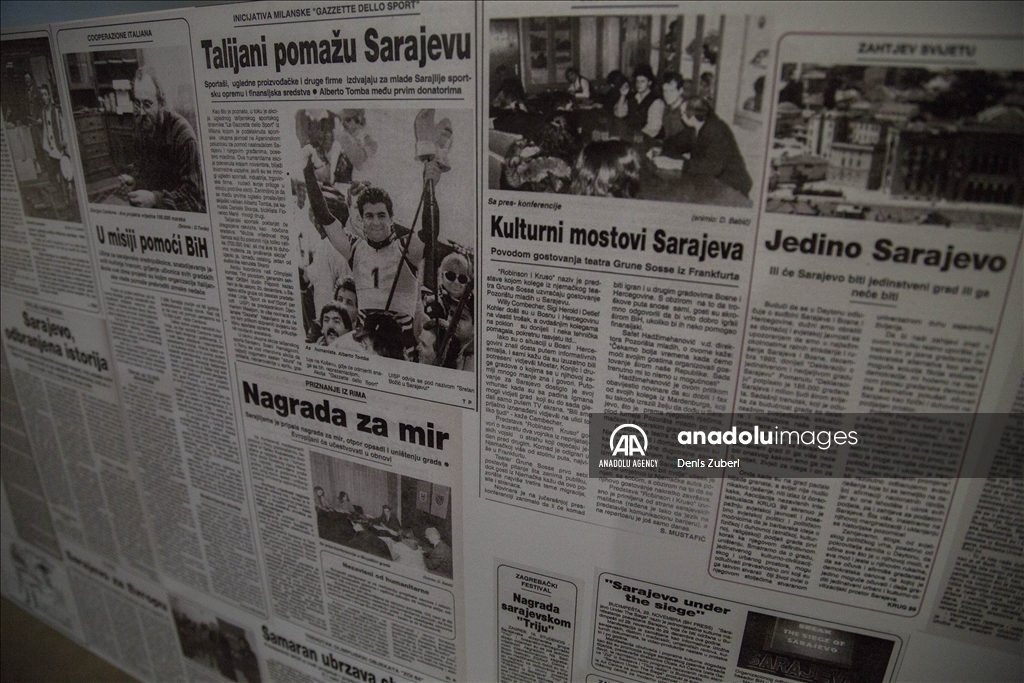 Sarajevo, BiH - 30. novembar 2021: U Historijskom muzeju Bosne i