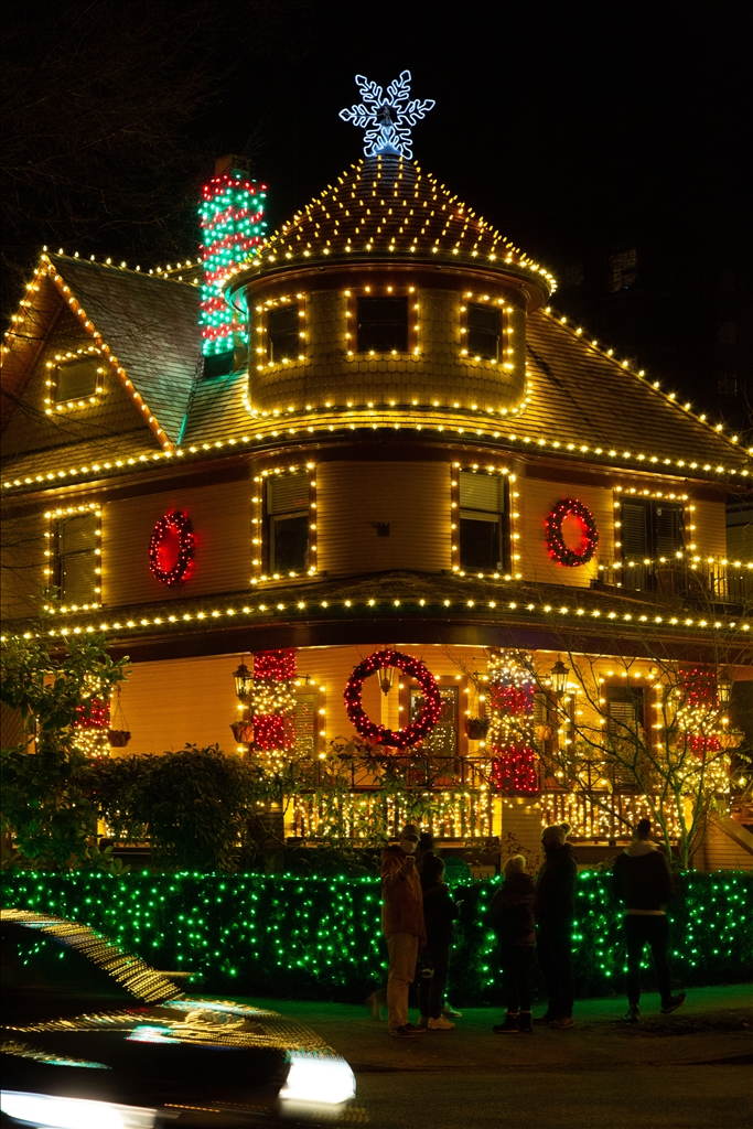 Christmas house in Vancouver