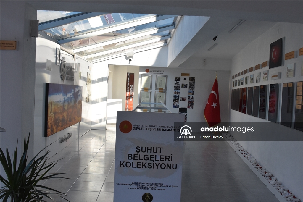 Büyük Taarruz'un başlatıldığı ilçedeki tarihi yapıda şehit ve gazilerin adı yaşatılıyor