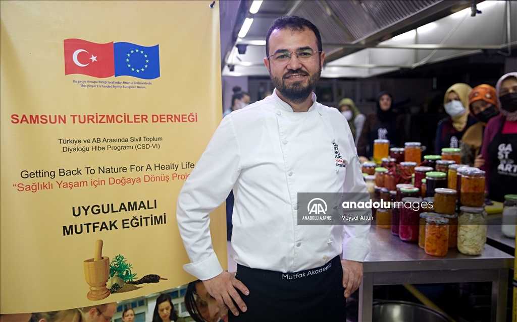 Samsun'un yöresel lezzetleri profesyonel mutfaklar için hazırlanacak