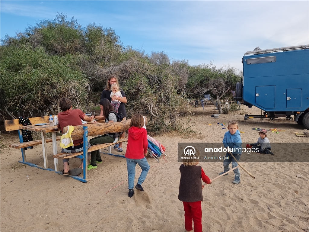 Doğu Akdeniz sahilleri, Avrupalı karavan tutkunlarını ağırlıyor