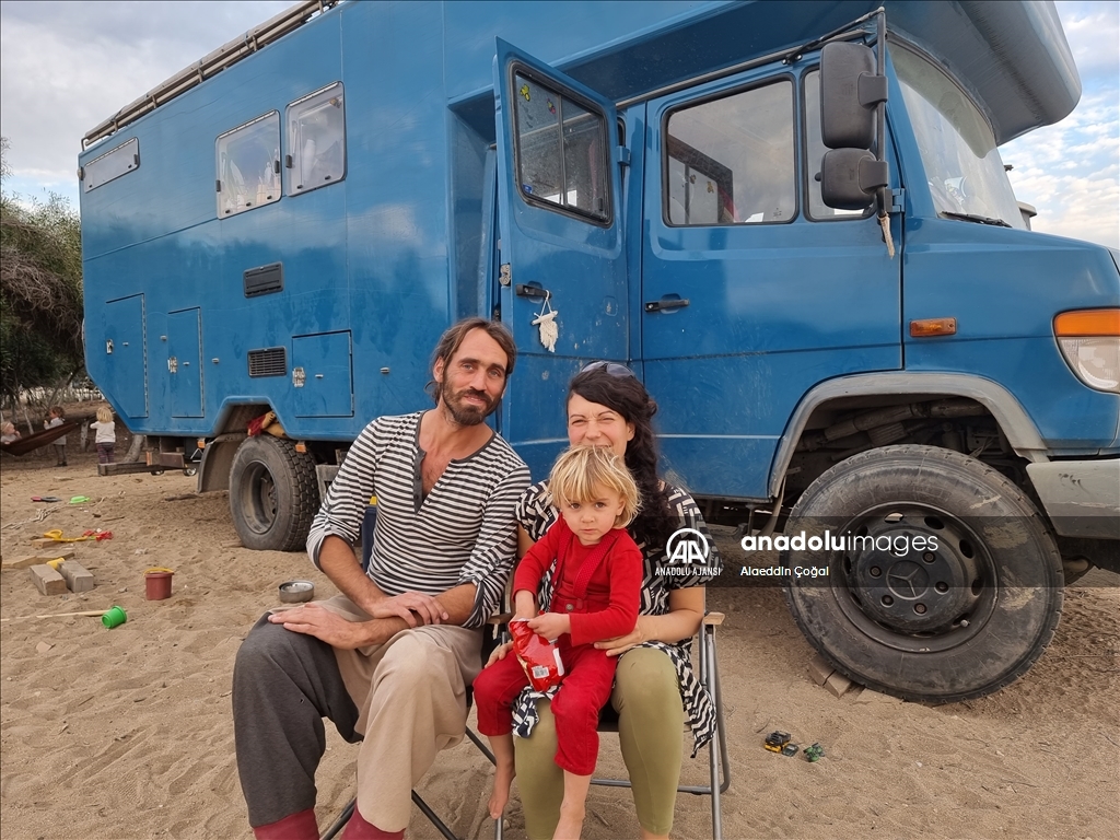 Doğu Akdeniz sahilleri, Avrupalı karavan tutkunlarını ağırlıyor