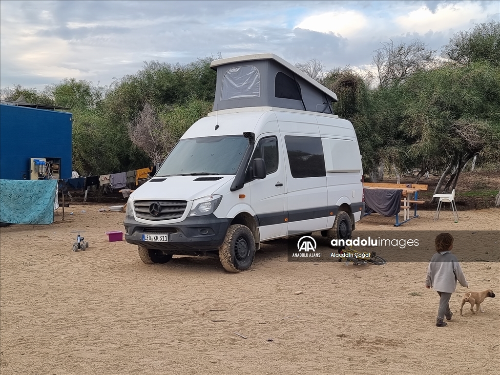 Doğu Akdeniz sahilleri, Avrupalı karavan tutkunlarını ağırlıyor