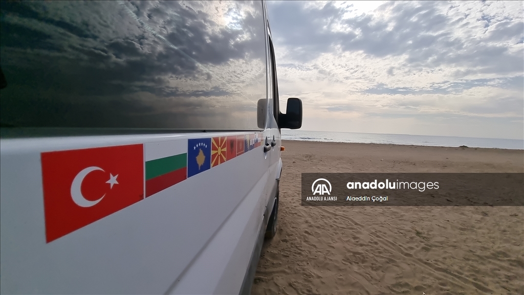 Doğu Akdeniz sahilleri, Avrupalı karavan tutkunlarını ağırlıyor