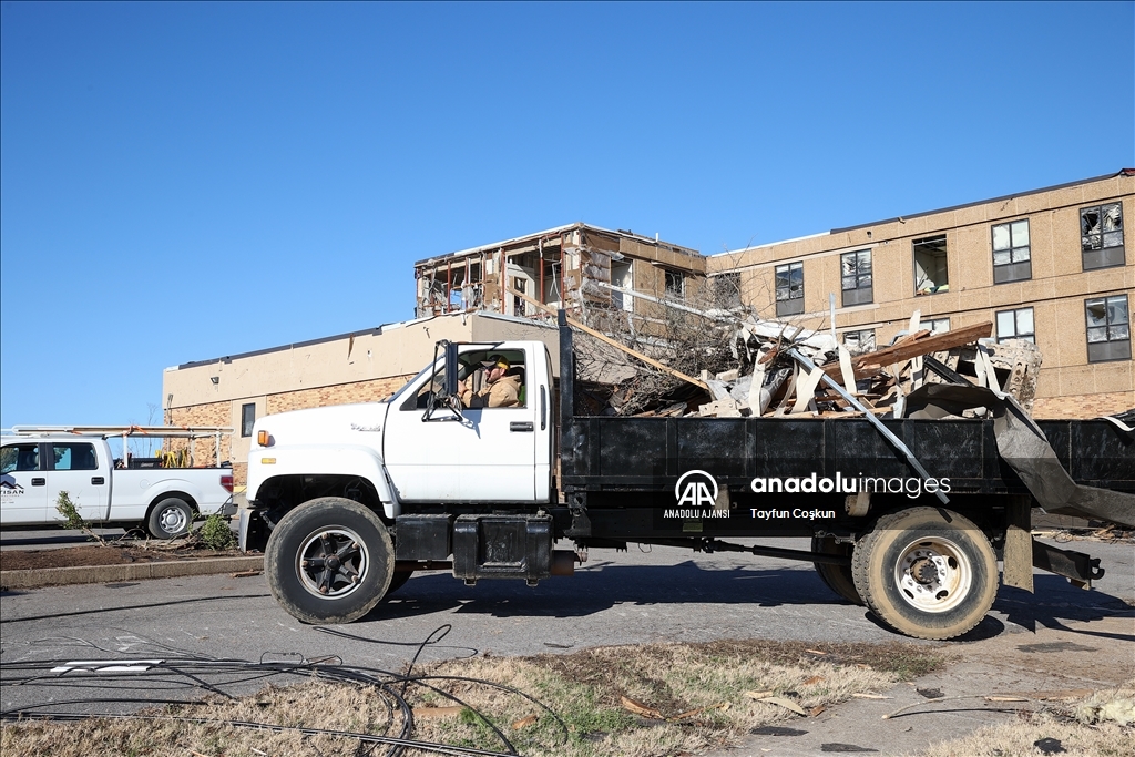 ABD'nin Kentucky eyaletinde hortum felaketi