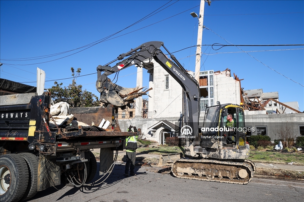 ABD'nin Kentucky eyaletinde hortum felaketi