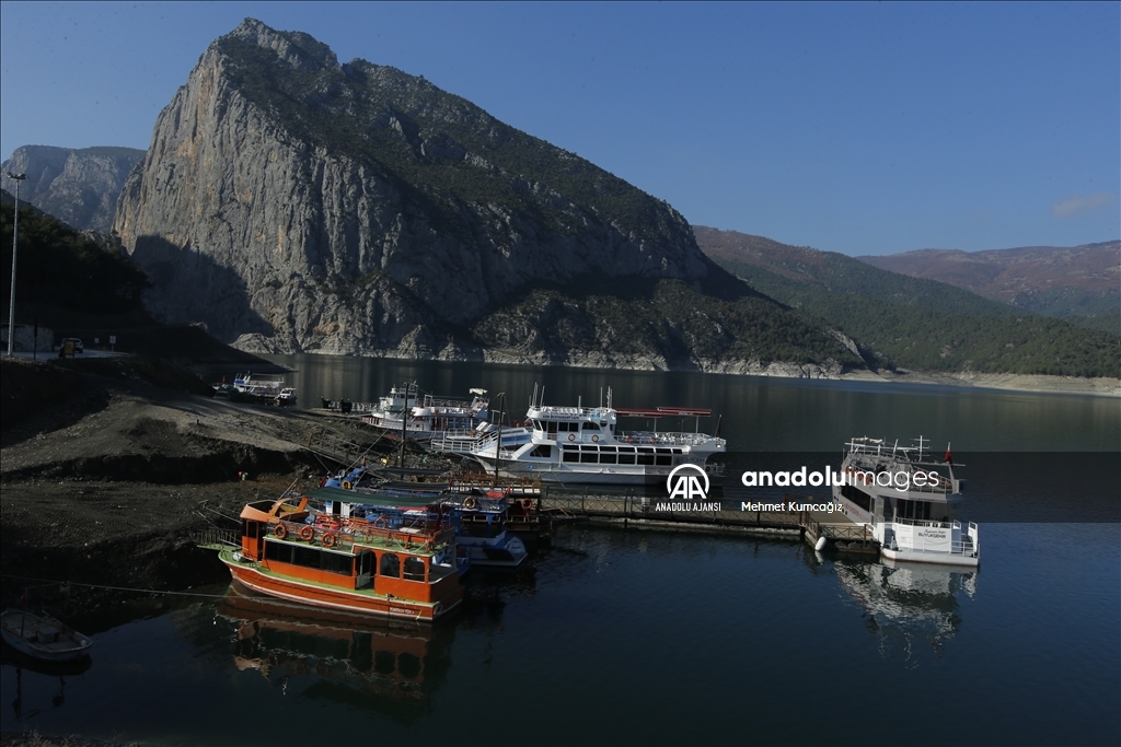 Samsun'un doğa harikası kanyonu Şahinkaya, 4 mevsim turizme hizmet ediyor